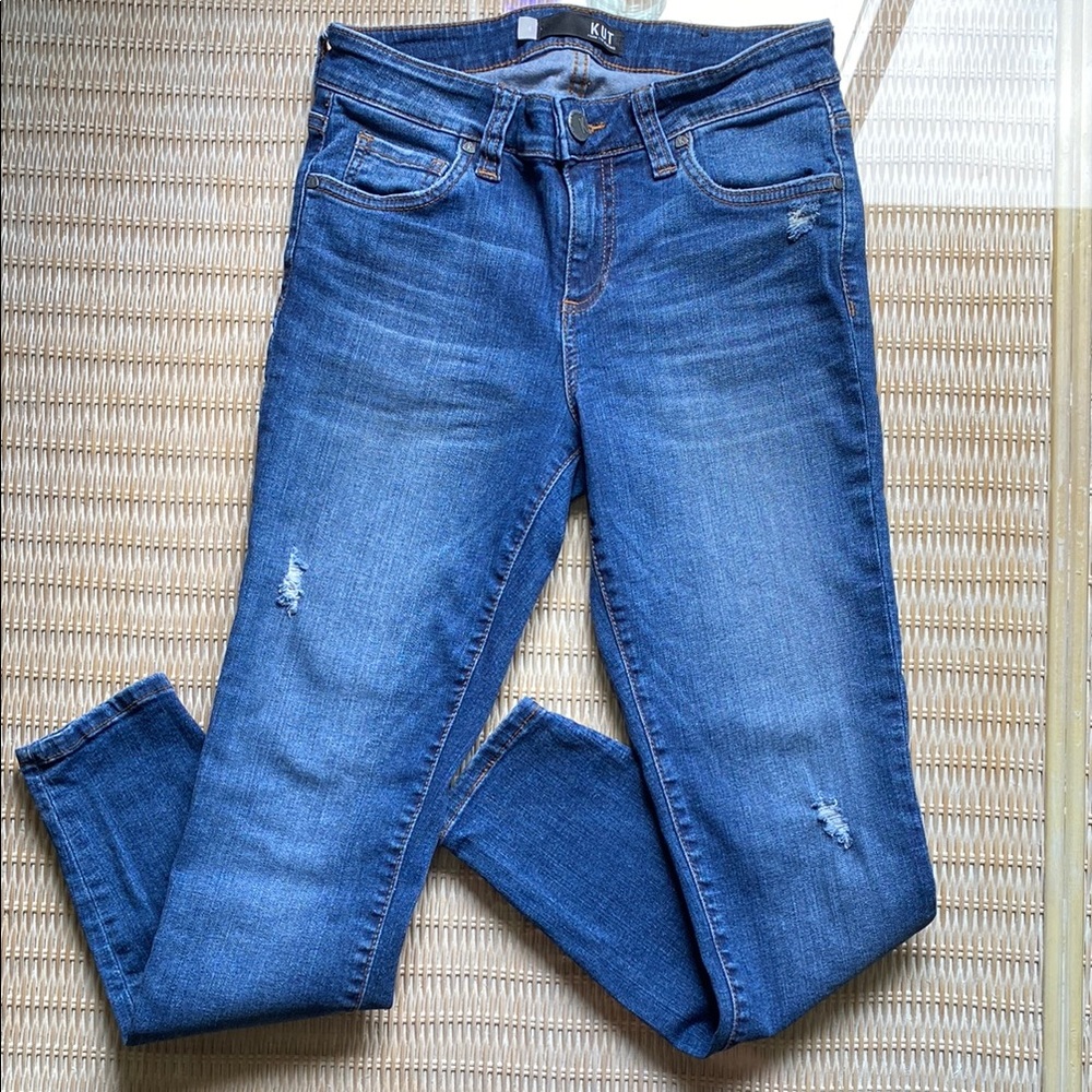 KUT from the Kloth Connie Skinny Ankle Jeans